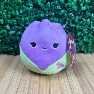 NWT Original Squishmallows Jackie the Tulip 5" Valentine's 2023 Plush Toy New